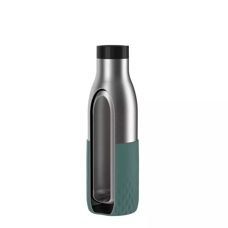 EMSA Bludrop Sleeve N3111100 joogipudel igapäevaseks kasutamiseks 700 ml roostevaba teras must, roostevaba teras