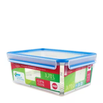 EMSA 512888 toidu säilitamise konteiner Ristkülikukujuline karp 3,7 L Läbipaistev 1 tk