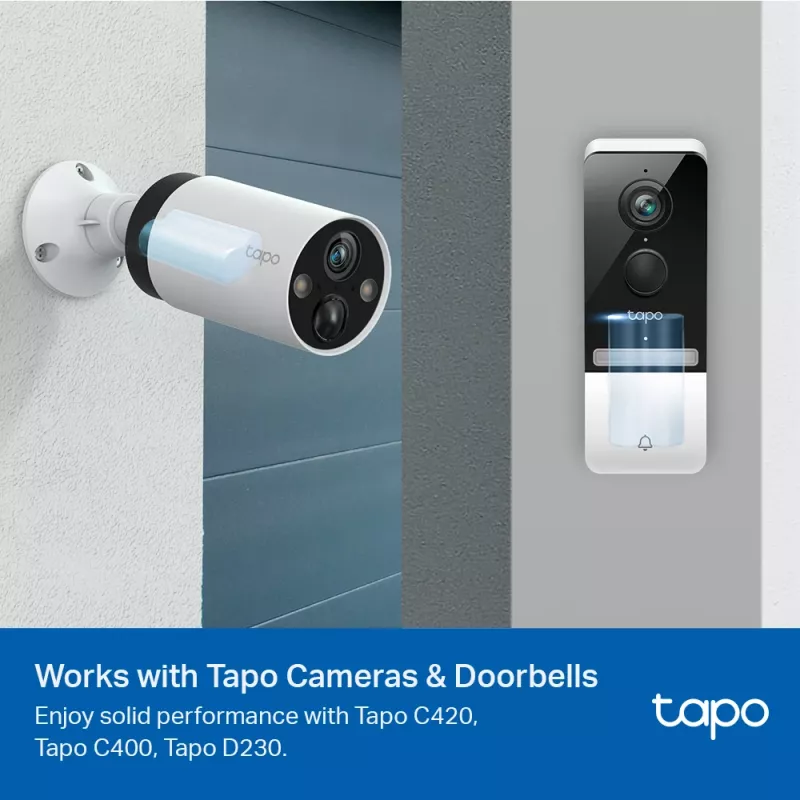 TP-Link Tapo akupakk, Aku, Universaalne, TP-Link, Must, Tapo C420, Tapo C400, Tapo D230, Liitium