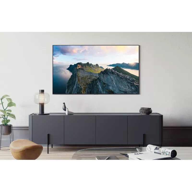 Nutiteleviisor Samsung GQ85QN80FAU 85 tolli (2,16 m) QLED 4K Ultra HD, Motion Xcelerator, Wi‑Fi, DVB-T2/C/S2 — Carbon/Silver