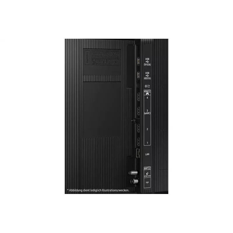 Nutiteleviisor Samsung GQ85QN80FAU 85 tolli (2,16 m) QLED 4K Ultra HD, Motion Xcelerator, Wi‑Fi, DVB-T2/C/S2 — Carbon/Silver