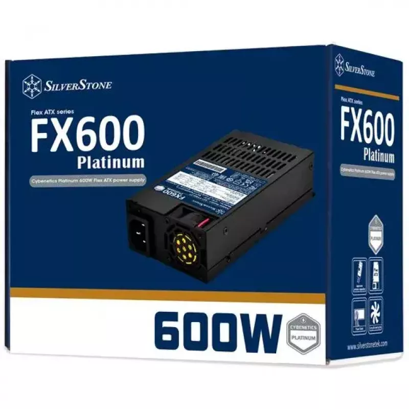 Toiteplokk Silverstone FX600 Platinum 600 W