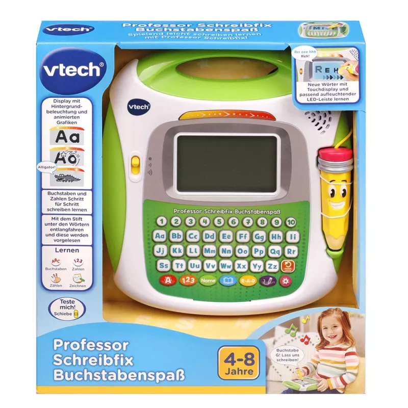 VTech 617004, 4 a, patareid vajalikud, AA, roheline, valge