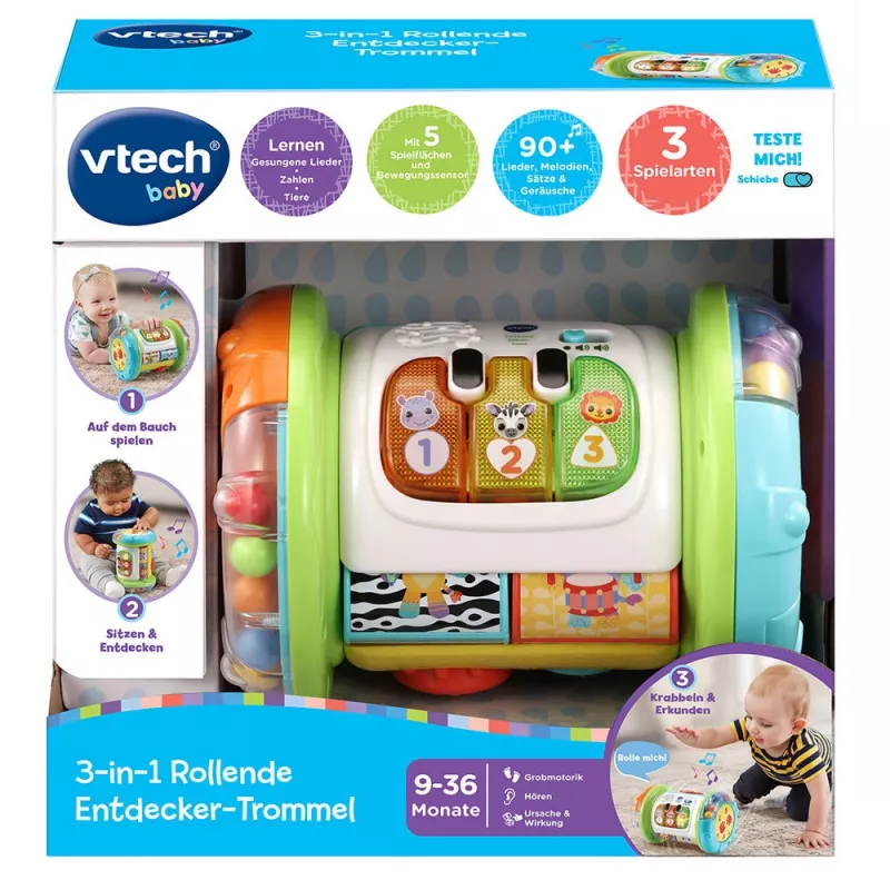 VTech Baby 562604, 0.75 a, Vajalikud patareid, AAA, Mitmevärviline