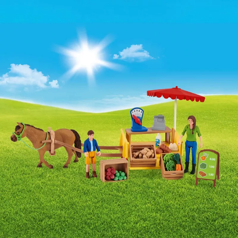 Mobiilne taluturg Schleich Farm Life Sunny Day 42528