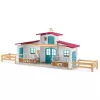 schleich HORSE CLUB Järveäärne ratsakeskus, talu, hobusetall, hobused, 5 a, mitmevärviline, plastik