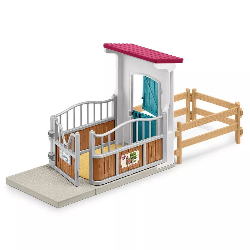 schleich HORSE CLUB Järveäärne ratsakeskus, talu, hobusetall, hobused, 5 a, mitmevärviline, plastik