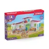 schleich HORSE CLUB Järveäärne ratsakeskus, talu, hobusetall, hobused, 5 a, mitmevärviline, plastik