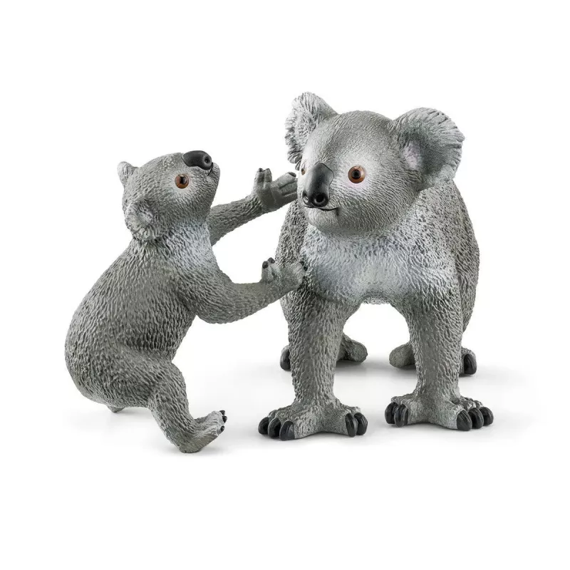 Schleich WILD LIFE Ema koaala ja poeg 42566 rohekashall