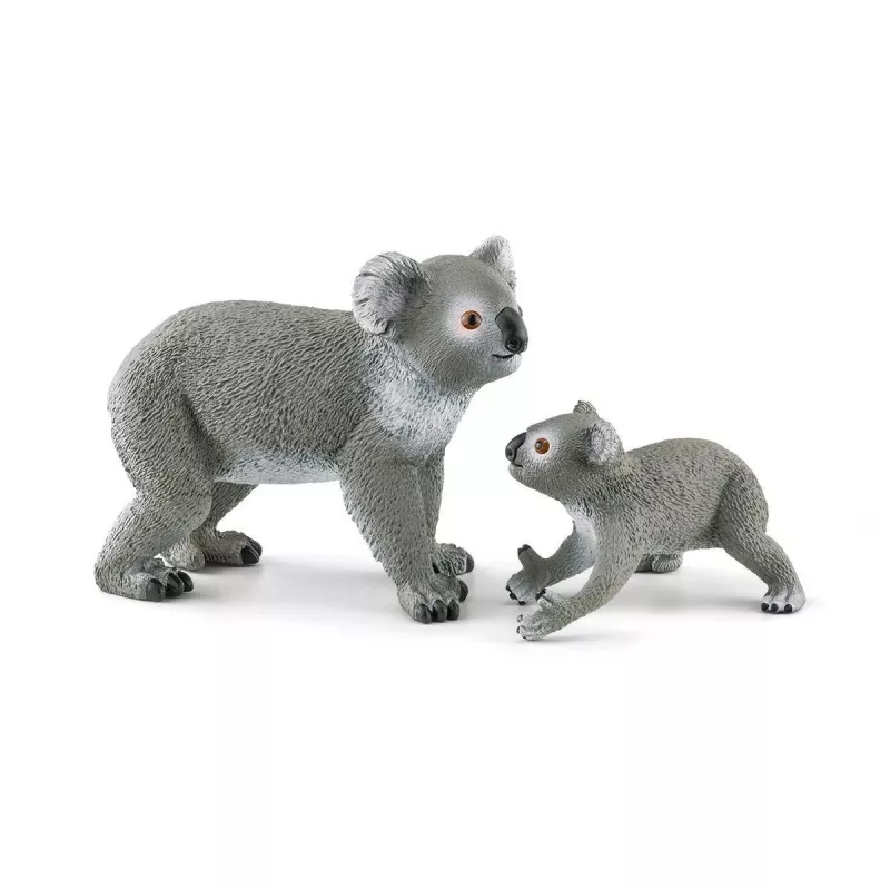 Schleich WILD LIFE Ema koaala ja poeg 42566 rohekashall