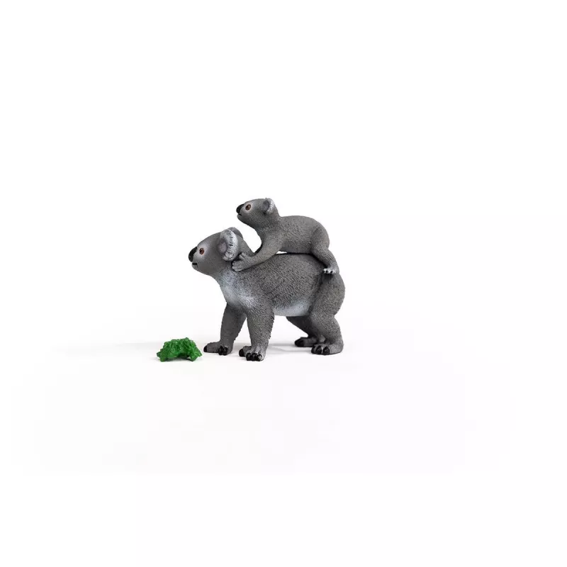 Schleich WILD LIFE Ema koaala ja poeg 42566 rohekashall