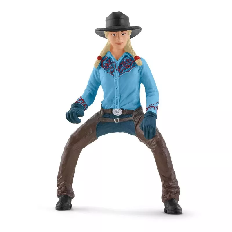 schleich Cowgirl Team Roping Fun, 3 a, Mitmevärviline