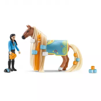 schleich HORSE CLUB Sofia’s Beauties stardikomplekt Kim & Caramelo