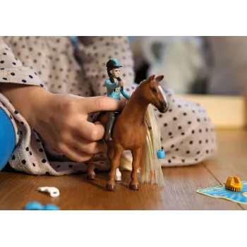 schleich HORSE CLUB Sofia’s Beauties stardikomplekt Kim & Caramelo