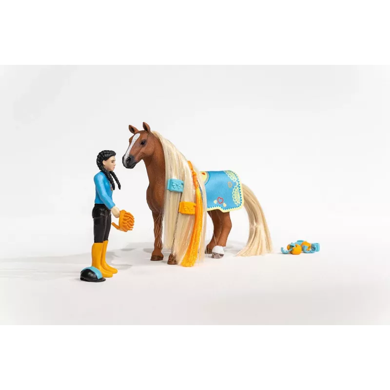 schleich HORSE CLUB Sofia’s Beauties stardikomplekt Kim & Caramelo
