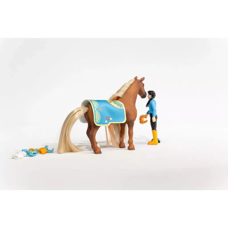 schleich HORSE CLUB Sofia’s Beauties stardikomplekt Kim & Caramelo