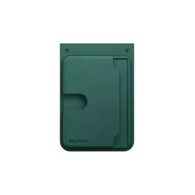 Kaardihoidja Fairphone'i mobiiltelefoni ümbrisele — mudel F6CRDH-1GR-WW1, roheline, plast, 73,1×106,5×8,4 mm