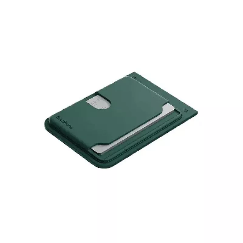 Kaardihoidja Fairphone'i mobiiltelefoni ümbrisele — mudel F6CRDH-1GR-WW1, roheline, plast, 73,1×106,5×8,4 mm