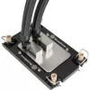 CPU-jahuti pesa kinnituskomplekt SILVERSTONE XAC-MK-4710 — kronstein Intel LGA4677 / LGA4710 jaoks, must, XE360PDD / XE360 seeriale