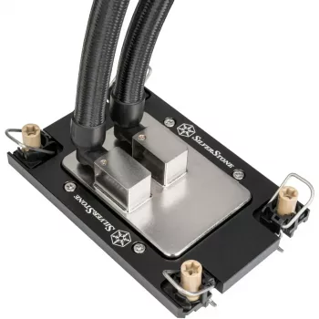 CPU-jahuti pesa kinnituskomplekt SILVERSTONE XAC-MK-4710 — kronstein Intel LGA4677 / LGA4710 jaoks, must, XE360PDD / XE360 seeriale