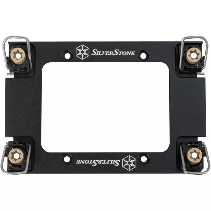 CPU-jahuti pesa kinnituskomplekt SILVERSTONE XAC-MK-4710 — kronstein Intel LGA4677 / LGA4710 jaoks, must, XE360PDD / XE360 seeriale