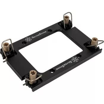 CPU-jahuti pesa kinnituskomplekt SILVERSTONE XAC-MK-4710 — kronstein Intel LGA4677 / LGA4710 jaoks, must, XE360PDD / XE360 seeriale