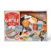 Melissa & Doug Flip & Fry Grill mängukomplekt Water WOW värvimuutva mängutoiduga, eelkooliealine mänguasi, vanusele 3+