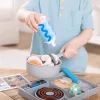 Melissa & Doug Simmer & Stir Stovetop Play Set koos Water WOW värvimuutva mängutoiduga, eelkooliealine mänguasi, vanusele 3+