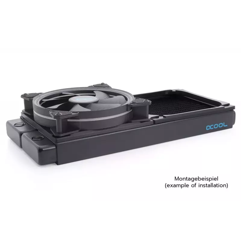 Jahutussüsteem Alphacool 24831 Silicone Must 14cm Fan