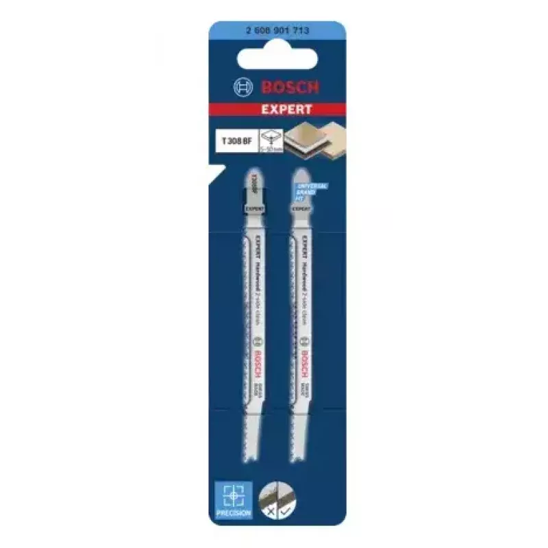 Pusletera Bosch T 308 BF Bimetal 2 tk Lõikepaksus 5 cm