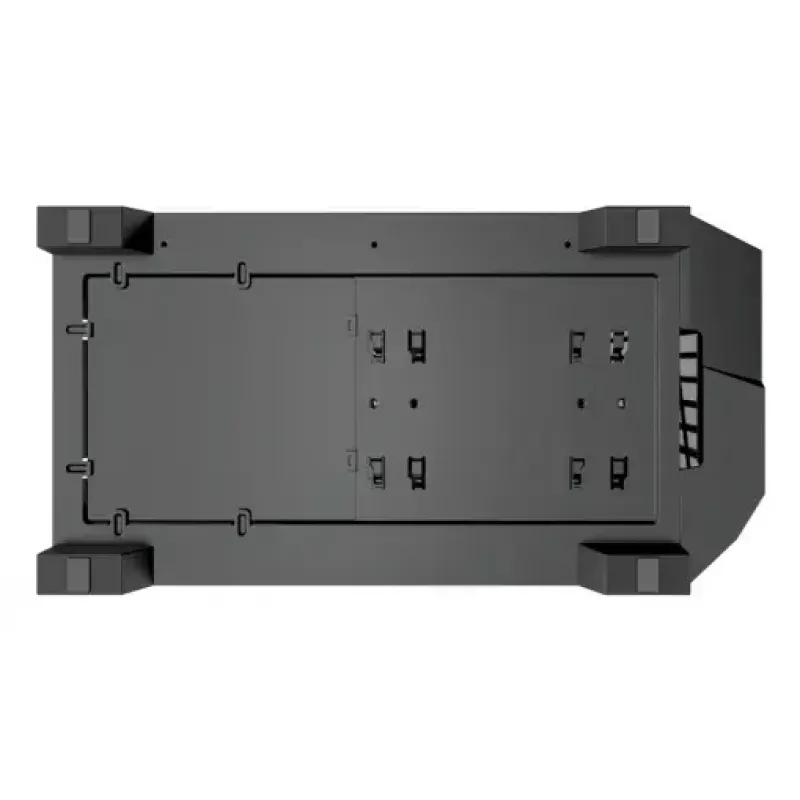 PC Midi Torni korpus XILENCE Performance A+ BREEZE II — must, karastatud klaas, toetab ATX/Micro‑ATX/Mini‑ITX, 3x140mm ees, 1x120mm taga