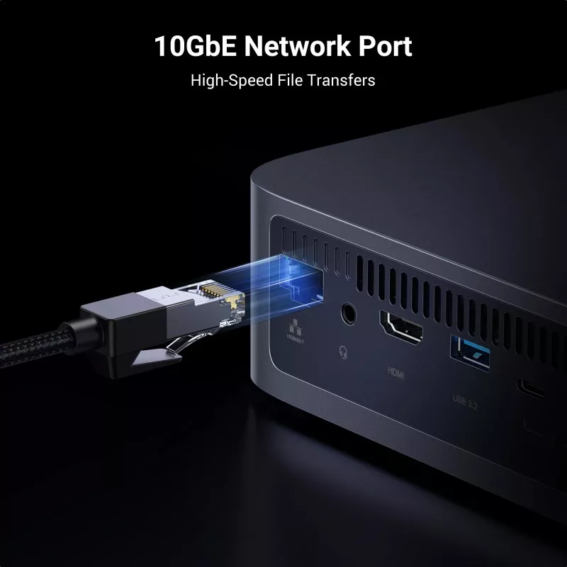 Ugreen DXP480T Plus NAS Lauaarvuti Intel® Core™ i5 8 GB DDR5 Hall