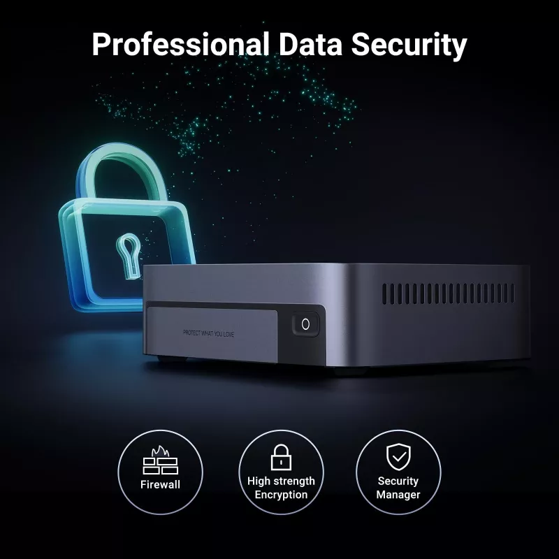 Ugreen DXP480T Plus NAS Lauaarvuti Intel® Core™ i5 8 GB DDR5 Hall