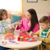 Kinetic Sand, SquishPizza tõusev pizzaahju mängukomplekt, loomingulised lihavõttekingid, sisaldab 0,45 kg vormitavat mänguliiva ja 5 tööriista, mängutoidu kunsti- ja meisterdamismänguasjad lastele