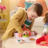 Kinetic Sand, SquishPizza tõusev pizzaahju mängukomplekt, loomingulised lihavõttekingid, sisaldab 0,45 kg vormitavat mänguliiva ja 5 tööriista, mängutoidu kunsti- ja meisterdamismänguasjad lastele