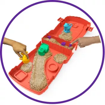Spin Master Kinetic Sand - Talukomplekt, mänguliiv