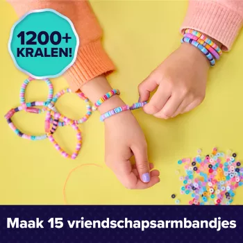 Käevõru meisterdamiskomplekt Spin Master Cool Maker Stack'd Heishi Bracelet Studio — käsitöökomplekt heishi-stiilis käevõrude valmistamiseks