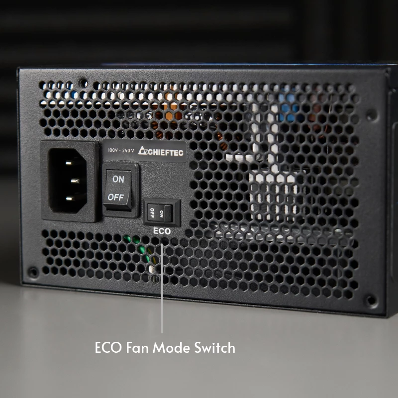 Chieftec Atmos toiteplokk 750 W 20+4 kontaktiga ATX ATX Must