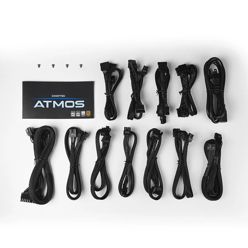 Chieftec Atmos toiteplokk 850 W 20+4 pin ATX ATX Must