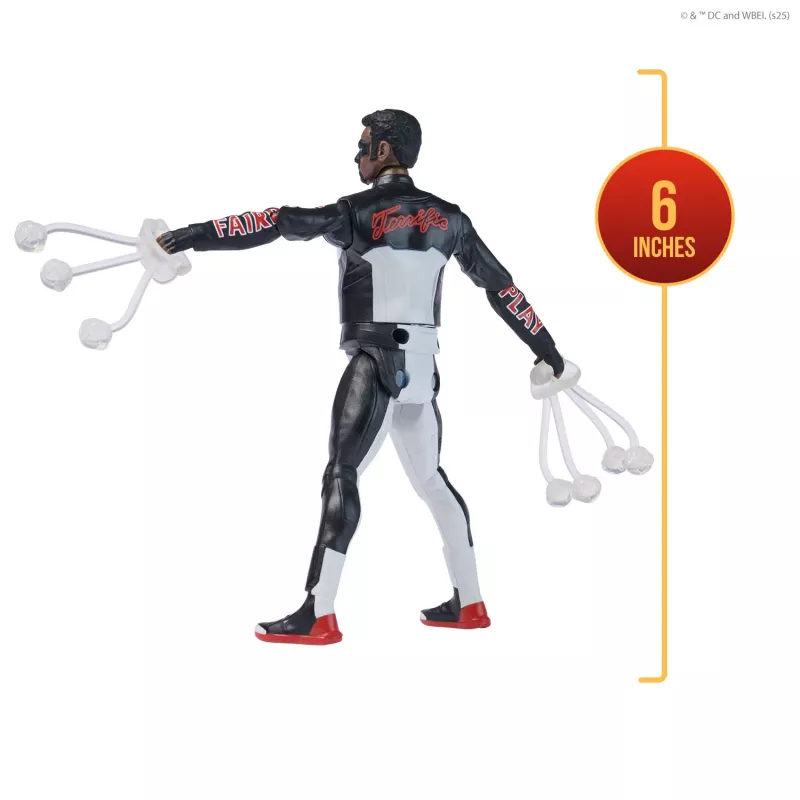 DC Comics, SUPERMAN, Mr. Terrific, Epic Strike tegelaskuju, 6-tolline, autentne filmistiil, sisaldab 2 tarvikut, laste mänguasjad poistele ja tüdrukutele alates 4 aastast