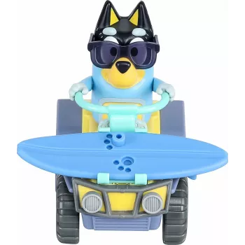 Moose Toys Bluey S9 kuju ja sõiduki komplekt Rand-ATV koos Banditiga