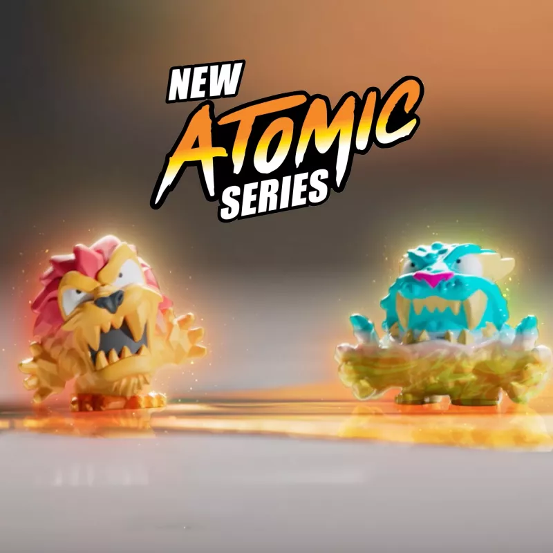 Moose Toys MrBeast Lab Swarms II Atomic 12-pack, 5 a, Mitmevärviline