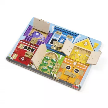 Melissa & Doug MDT MSK riividega tegevustahvel GML, 3 a, puit, mitmevärviline
