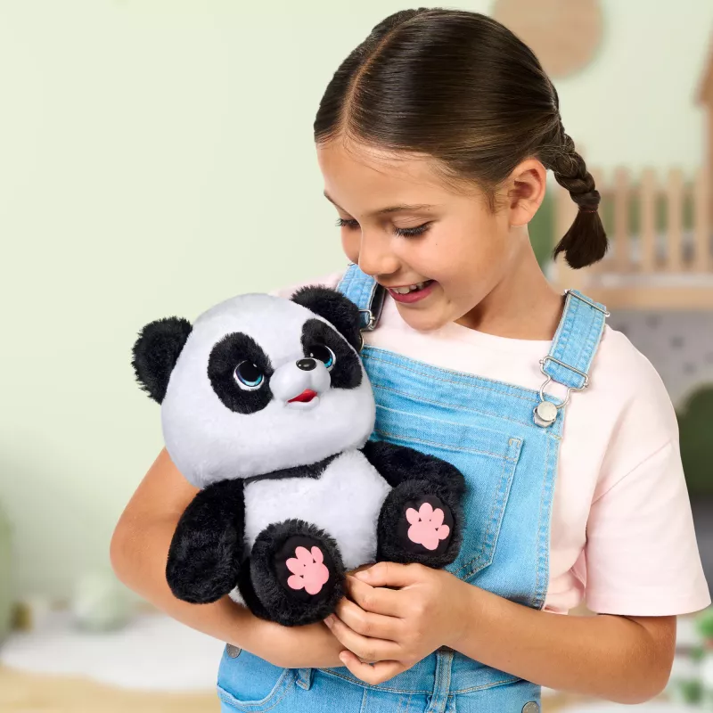 Moose Toys Little Live Pets My Baby Panda Chuchu, Mängupanda, 4 a, Interaktiivne, Heliga, AA