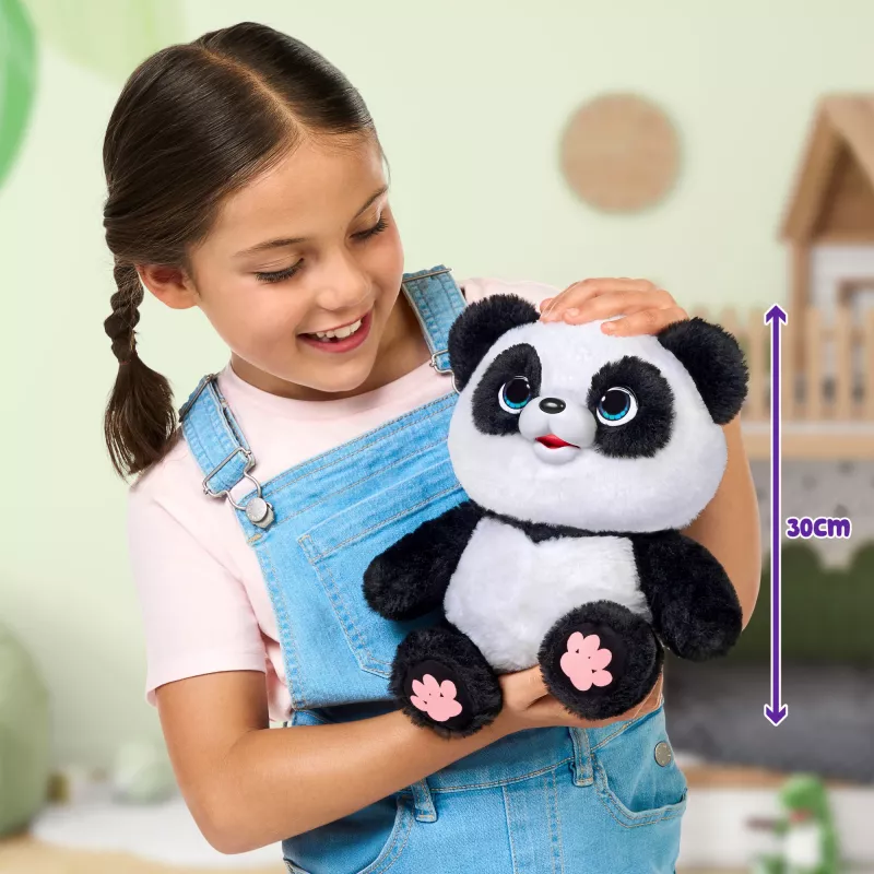Moose Toys Little Live Pets My Baby Panda Chuchu, Mängupanda, 4 a, Interaktiivne, Heliga, AA