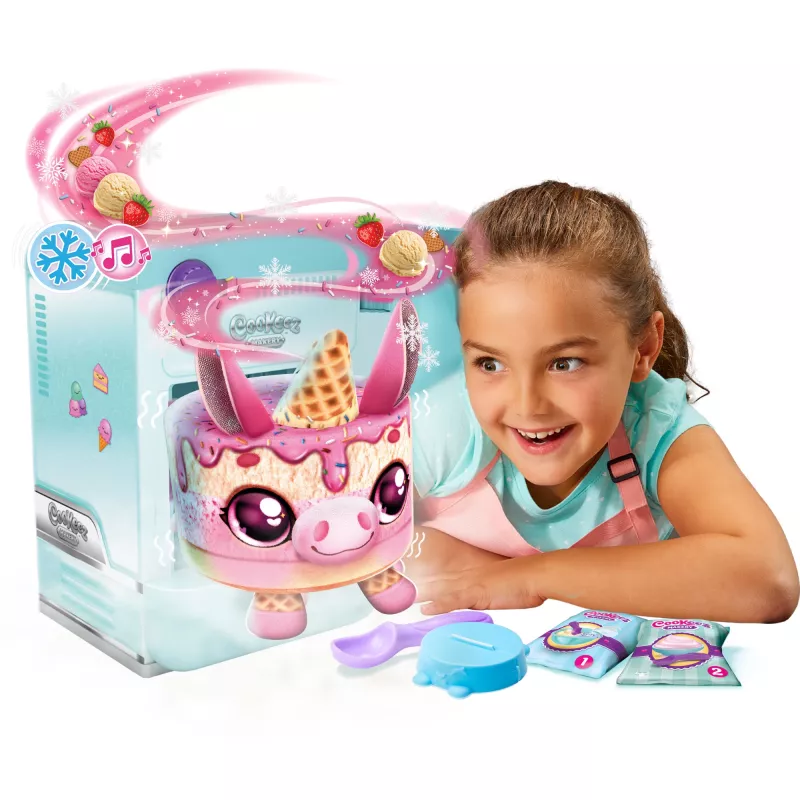 Moose Toys Cookeez Makery Freezy Cakez, poiss/tüdruk, 5 a, heliga