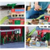 Mängukomplekt Simba‑Dickie Majorette CLAAS Farm Playset — mänguhooned, taluteemaline mängukomplekt