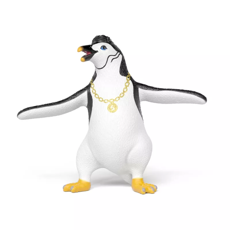 schleich Juri pingviin kaelakeega, 3 a, mitmevärviline, plast