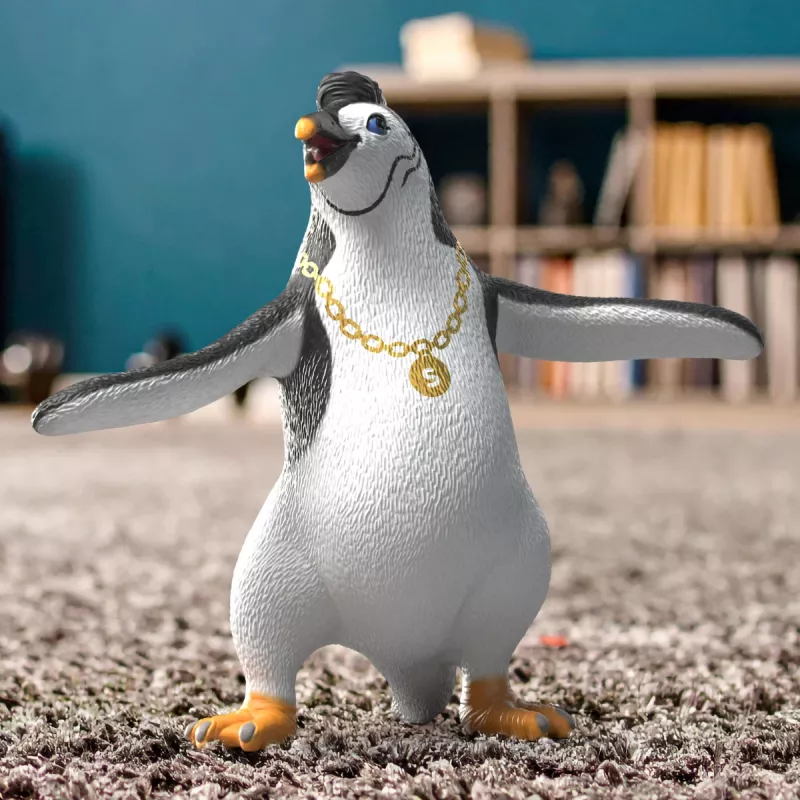 schleich Juri pingviin kaelakeega, 3 a, mitmevärviline, plast