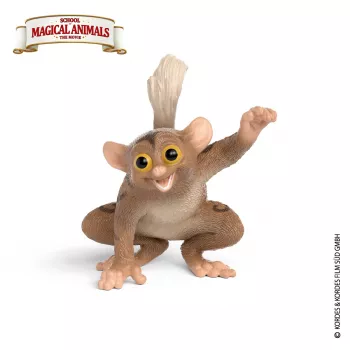 schleich Fitzgeraldo the Tarsier, 3 a, mitmevärviline, plastik